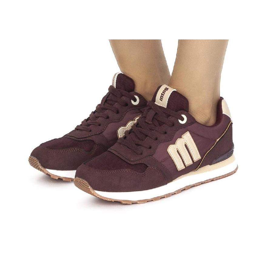 MUSTANG 69983 ZAPATILLAS MJ BURDEOS/BEI C50134
