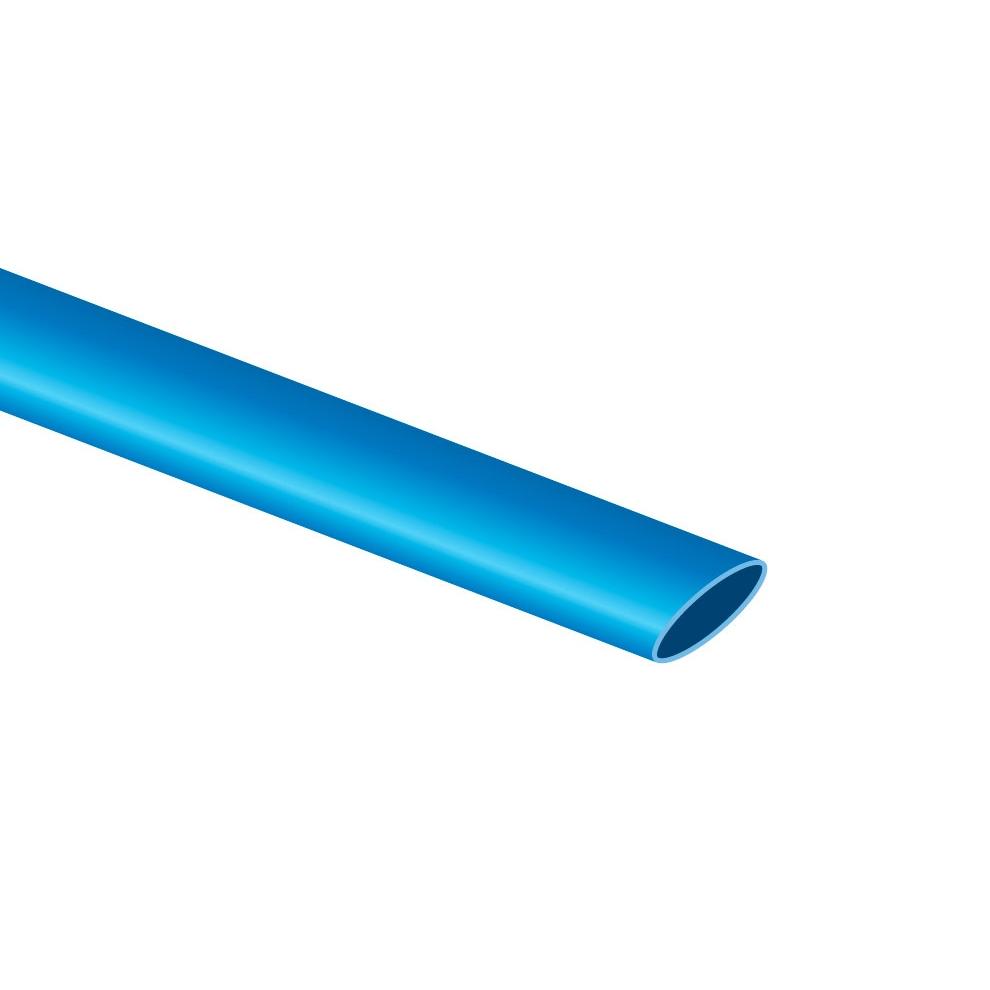 Tubo termoretráctil azul