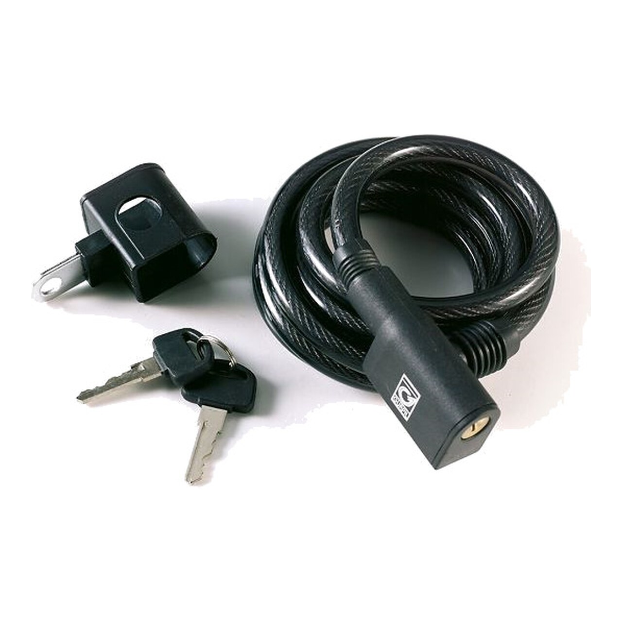 Candado De Cable En Espiral Con Soporte 10X180 33505