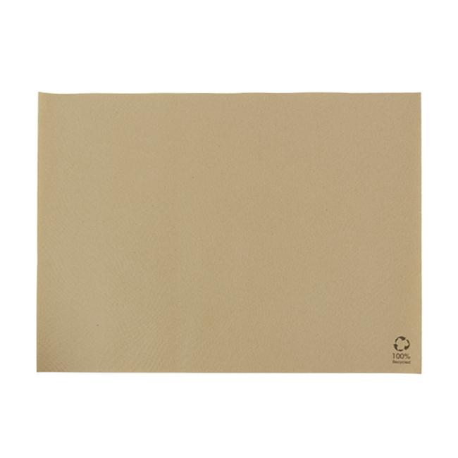 MONOUSO | Mantel Individual Papel 30x40cm Kraft Reciclado (1.000 Uds)