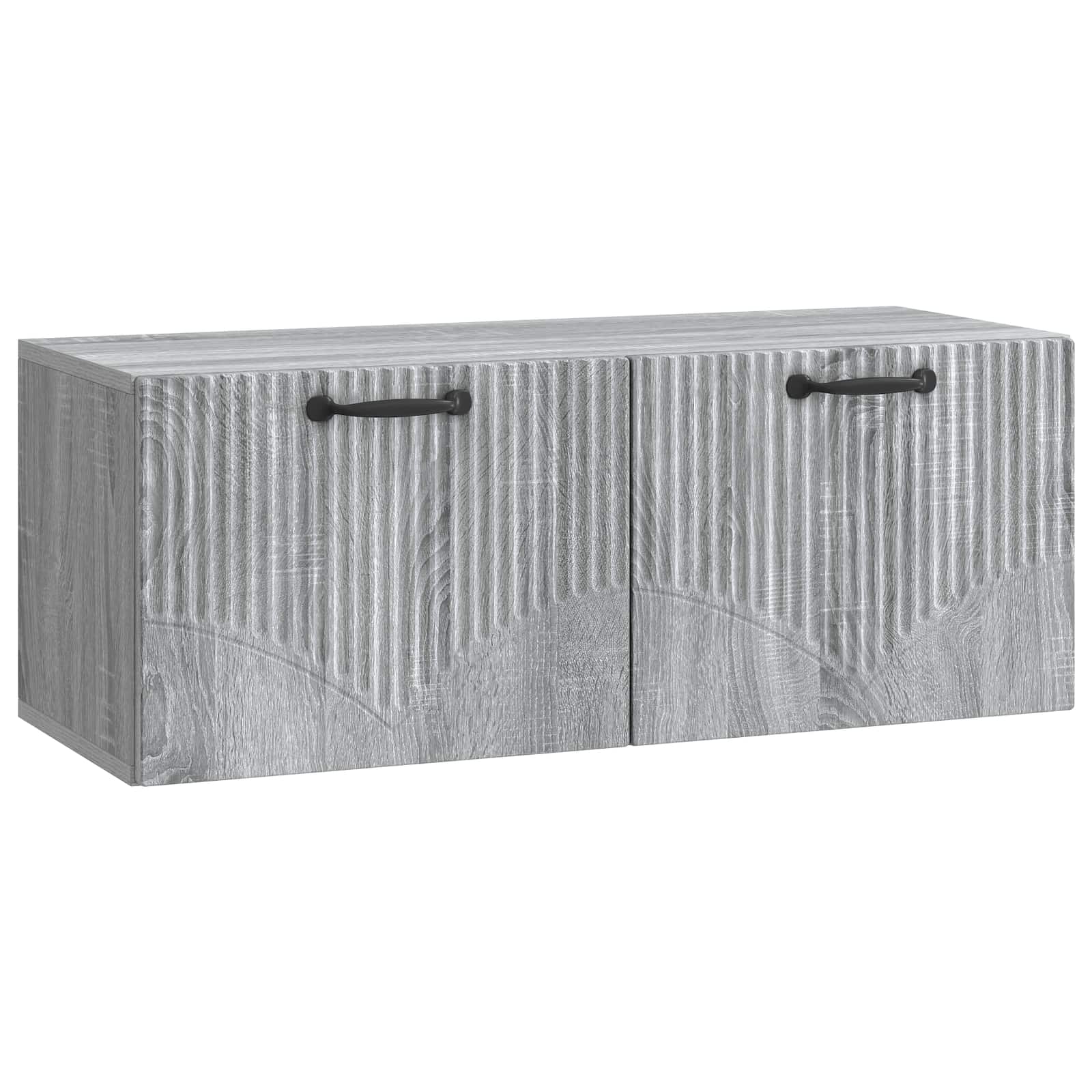 vidaXL Mueble para TV de pared 78,5 x 31 x 30 cm Madera de Ingeniería Multicolor