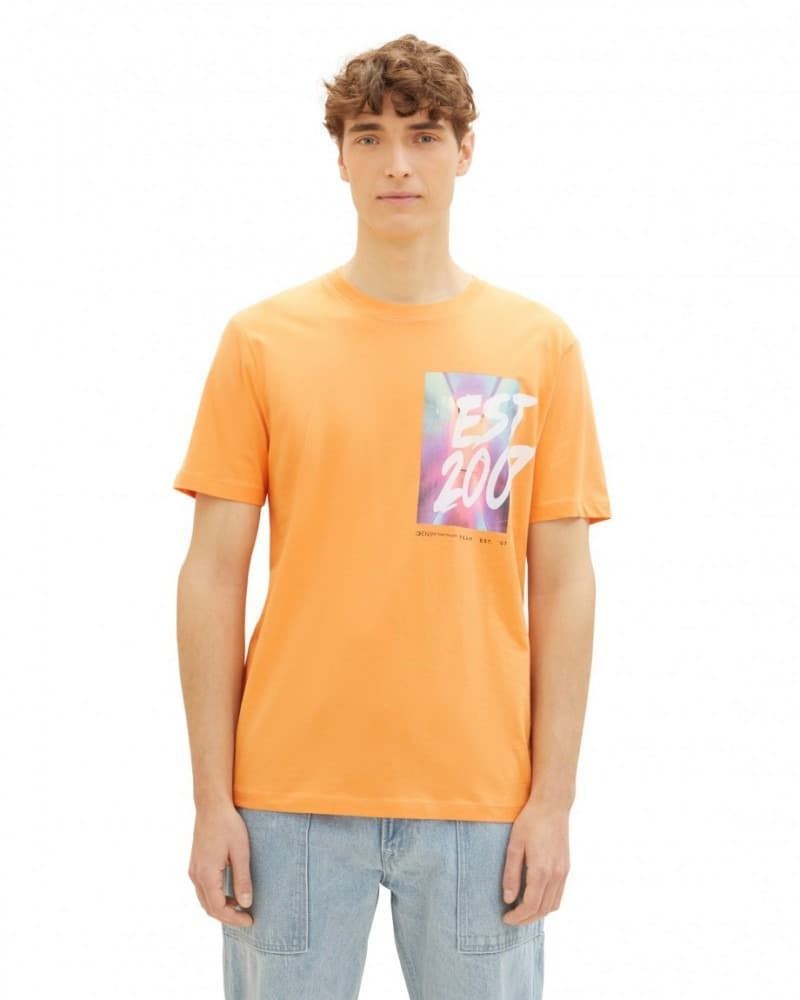 Camiseta Tom Tailor 1040853 34446 orange