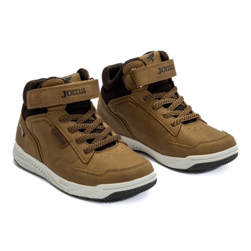 Bota deportiva velcro JOMA TORCON Jr con velcro en marino o camel.