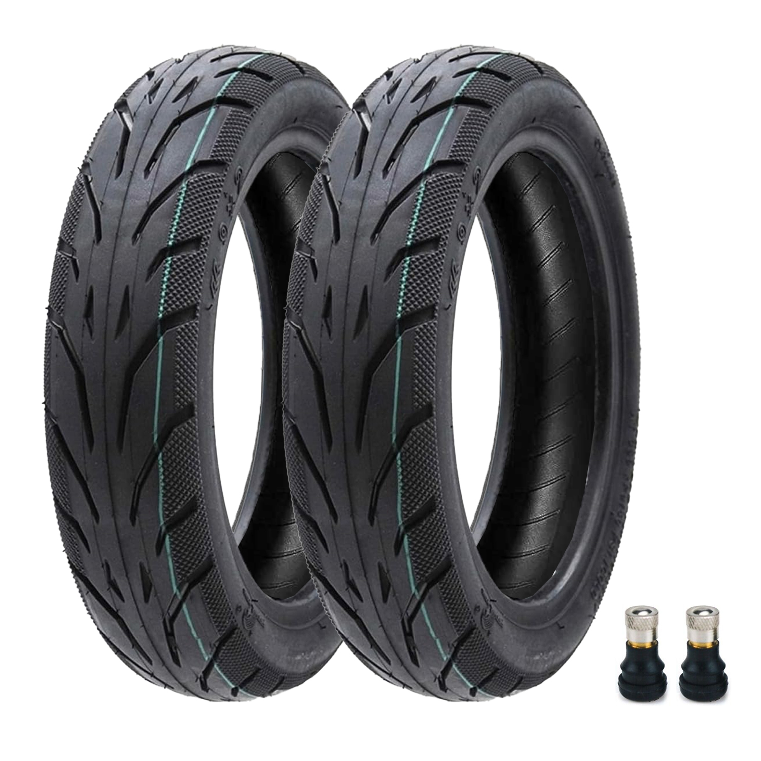 Kit Cubiertas Tubeless 9x2, Neumatico antipinchazo Con/Sin Gel de Auto Reparación, Compatible con Patinete Eléctrico XIAOMI M365, Essential, 1S, Pro/Pro 2, MI3