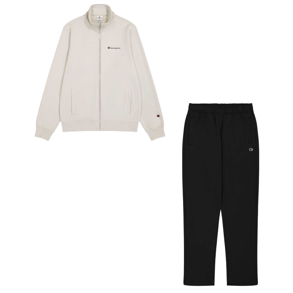 CHAMPION CHANDAL ALGODON BEIGE/NEGRO