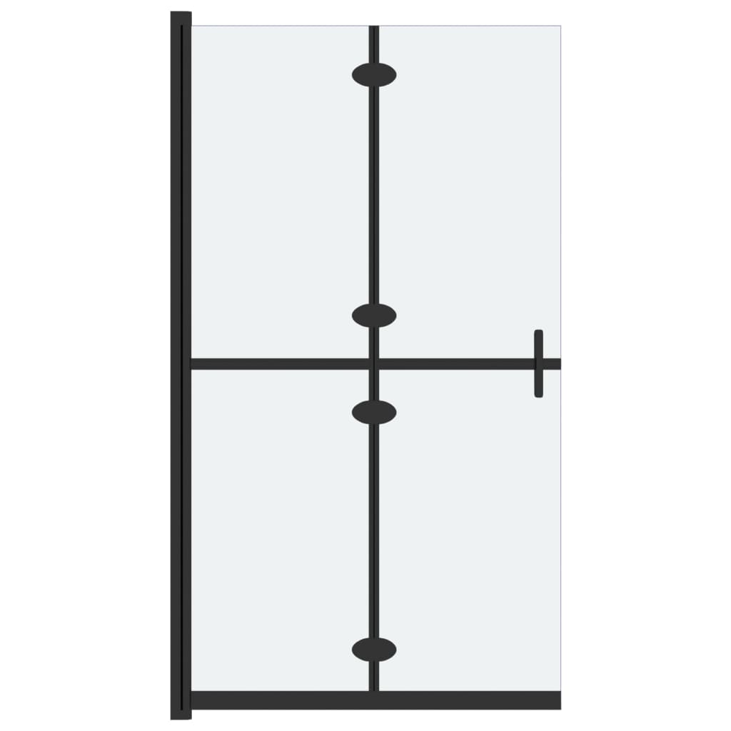 vidaXL Mampara de Ducha Plegable Vidrio ESG Esmerilado Cabina Baño Dimensiones 70 x 190 cm, 80 x 190 cm, 90 x 190 cm y mas