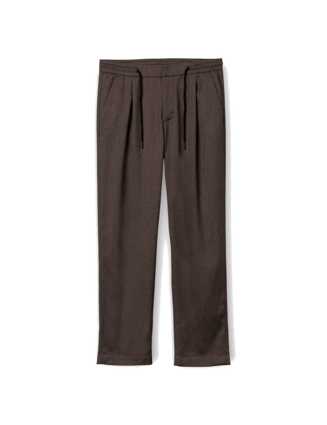 TIFFOSI CHINO H114 MARRÓN MEZCLILLA