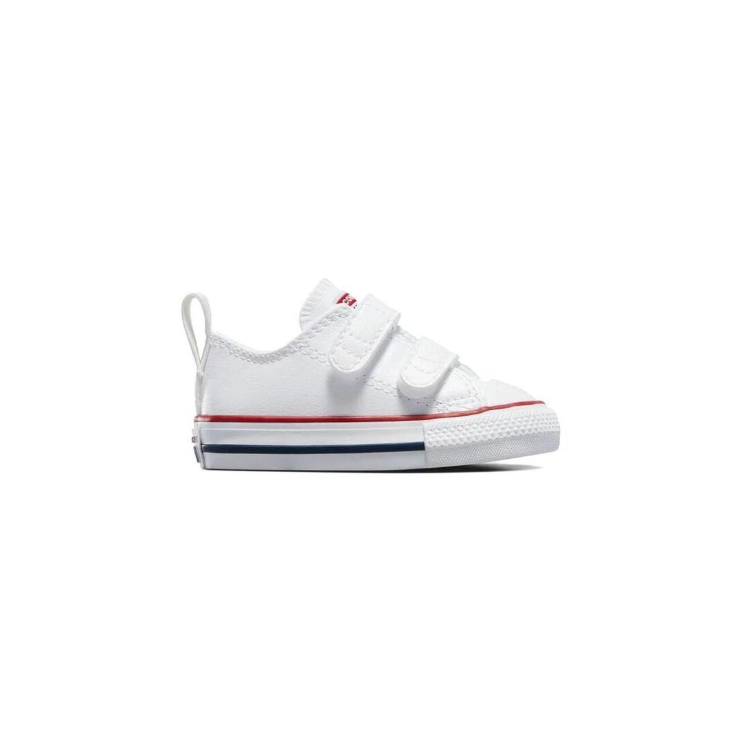Zapatilla Niño/a Converse Ct 2V Piel Blanca