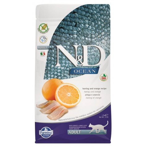 Farmina Nd Ocean Grain Free Arenque Gato 10 Kg