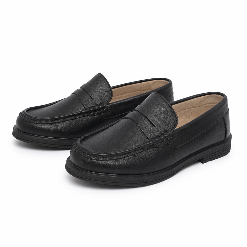 Mocasín Casual Para Niño.  Montevita  Colegialb  105318