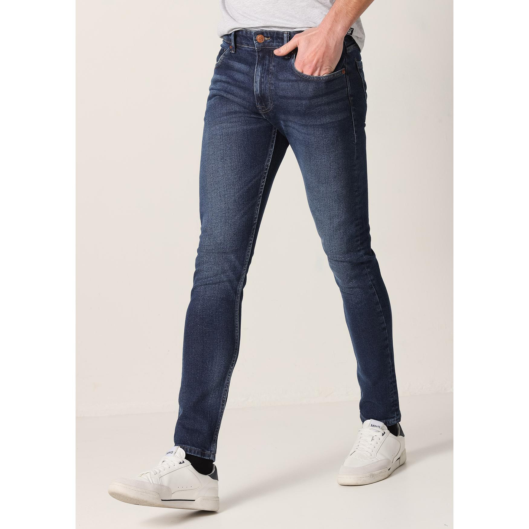 SIX VALVES - Jeans cintura media Super Skinny -Tiro medio- Tallaje en Pulgadas