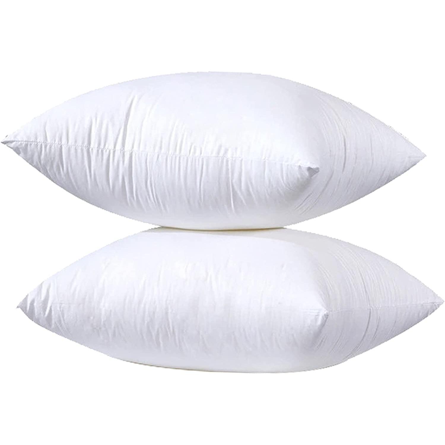 Yibo Relleno de Cojín para Sofá o Cama, Fibra Hueca Hipoalergénica, Pack de 2/4/6 Unidades