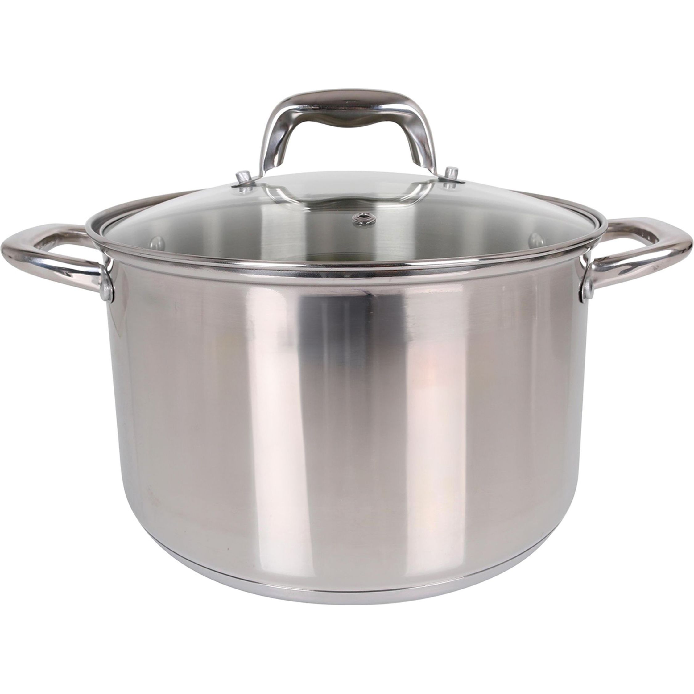 Quttin - Olla de Acero Inoxidable 16cm con Tapa - Colección New Caesar - Apta para Inducción y Todo Tipo de Cocinas - Alta Durabilidad y Resistencia al Calor - Diseño Ergonómico