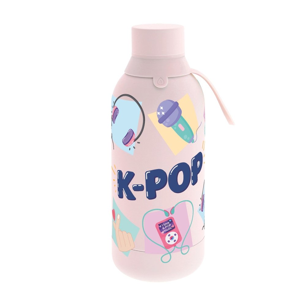 LOVELY BOTELLA TERMICA 500ML PINK K-POP K-POP