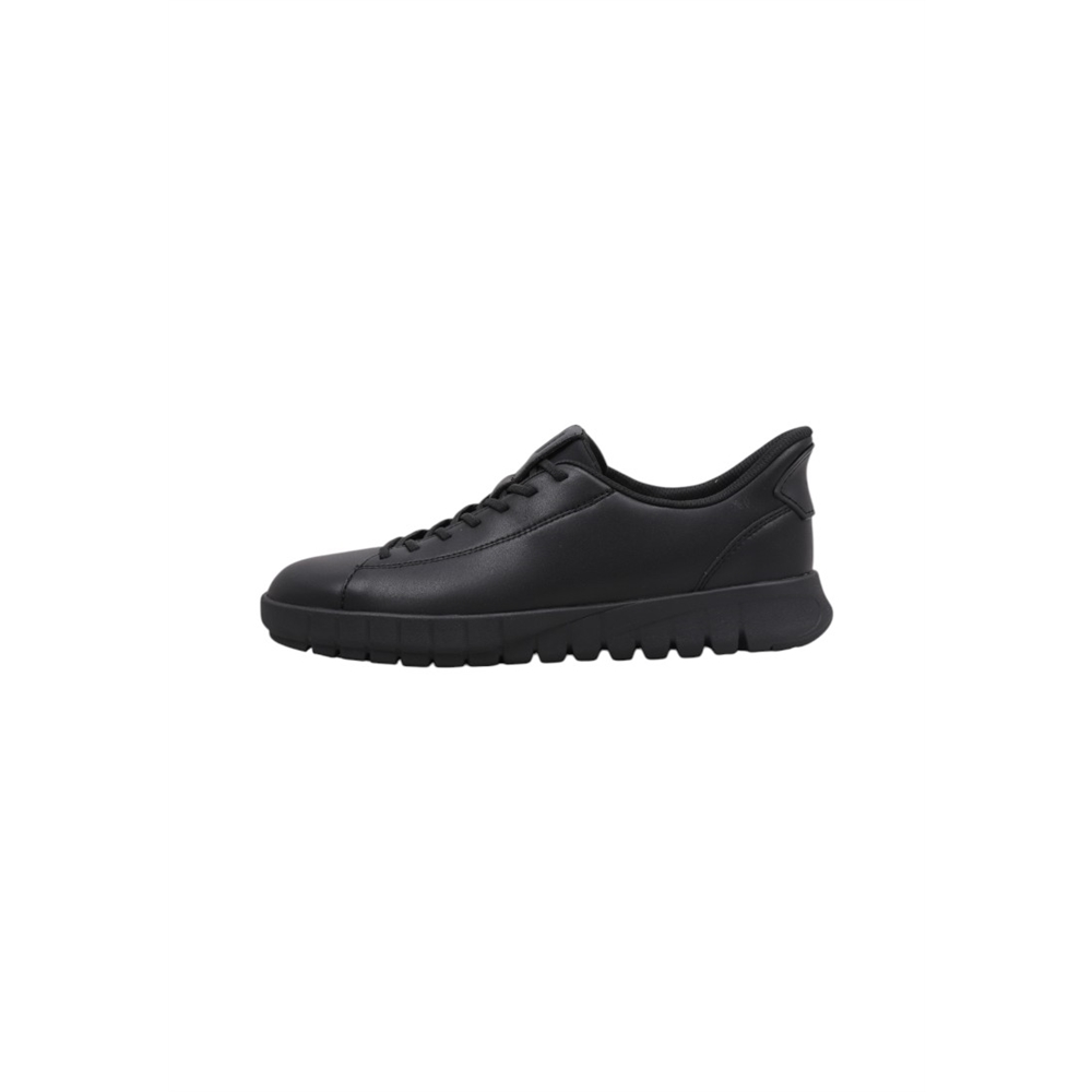 Geox U FLEXTRIDE PLUS A Deportivas Planas Hombre Negro