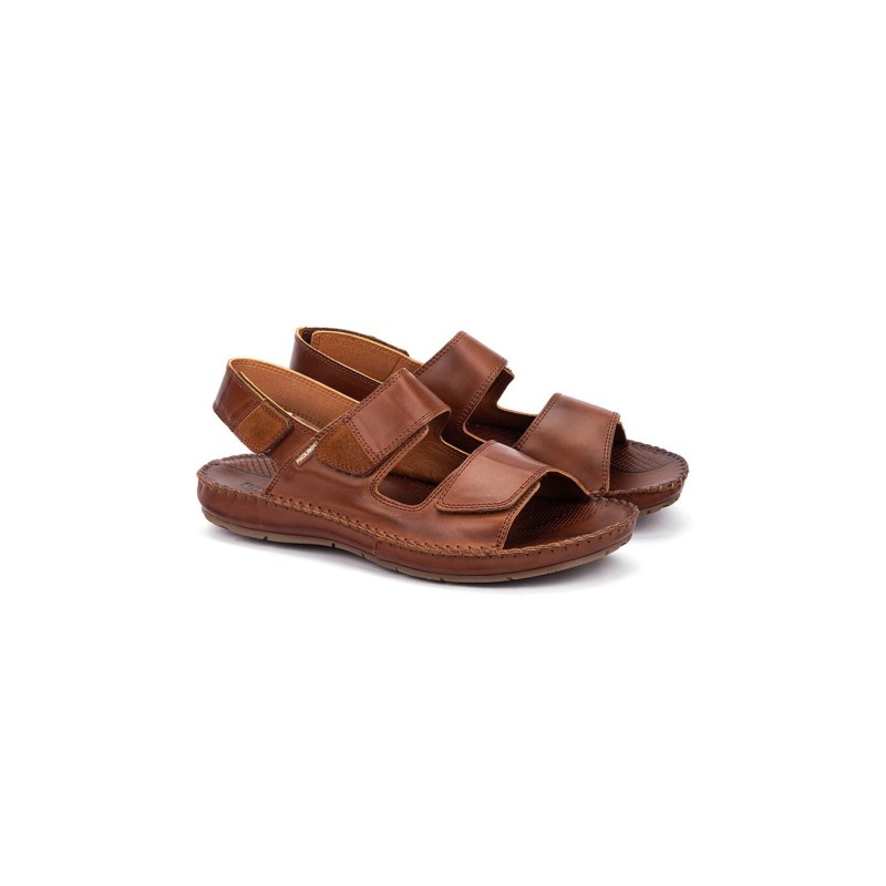 Sandalias hombre PIKOLINOS 0017CI 202 SANDALIA DOS VELCROS CUERO 38475 26V