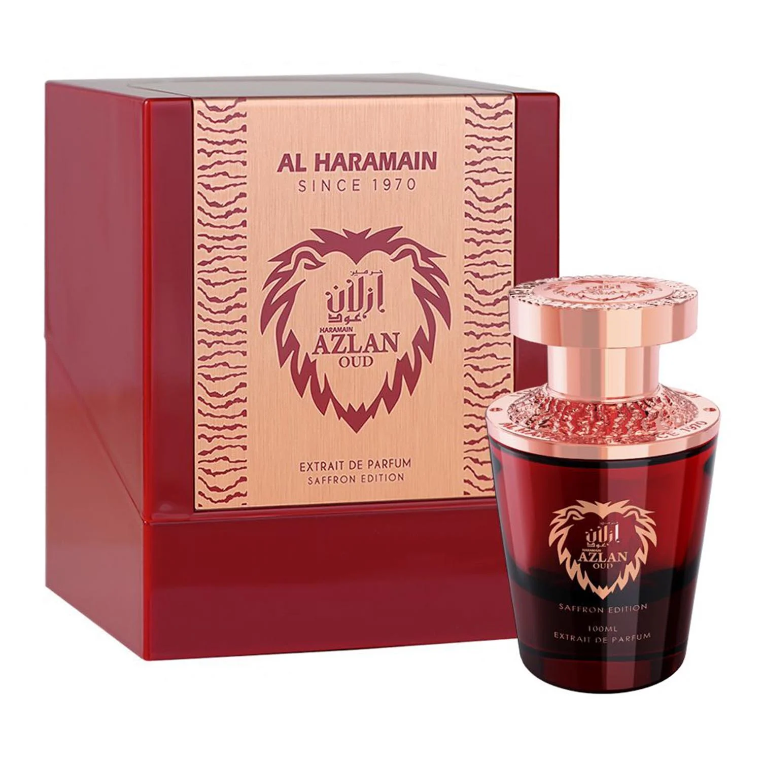 Al Haramain Azlan Oud Extracto De Perfume Saffron Edition 100ml Spray