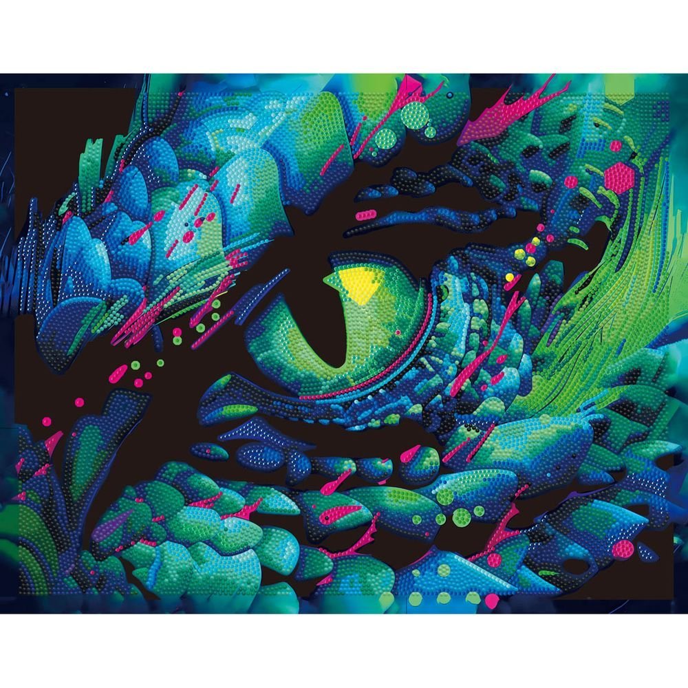 DIAMOND DIAMOND DOTZ NEON DRAGON EYE DD INTERMEDIO NEON SERIES 45x8x5 Cms.