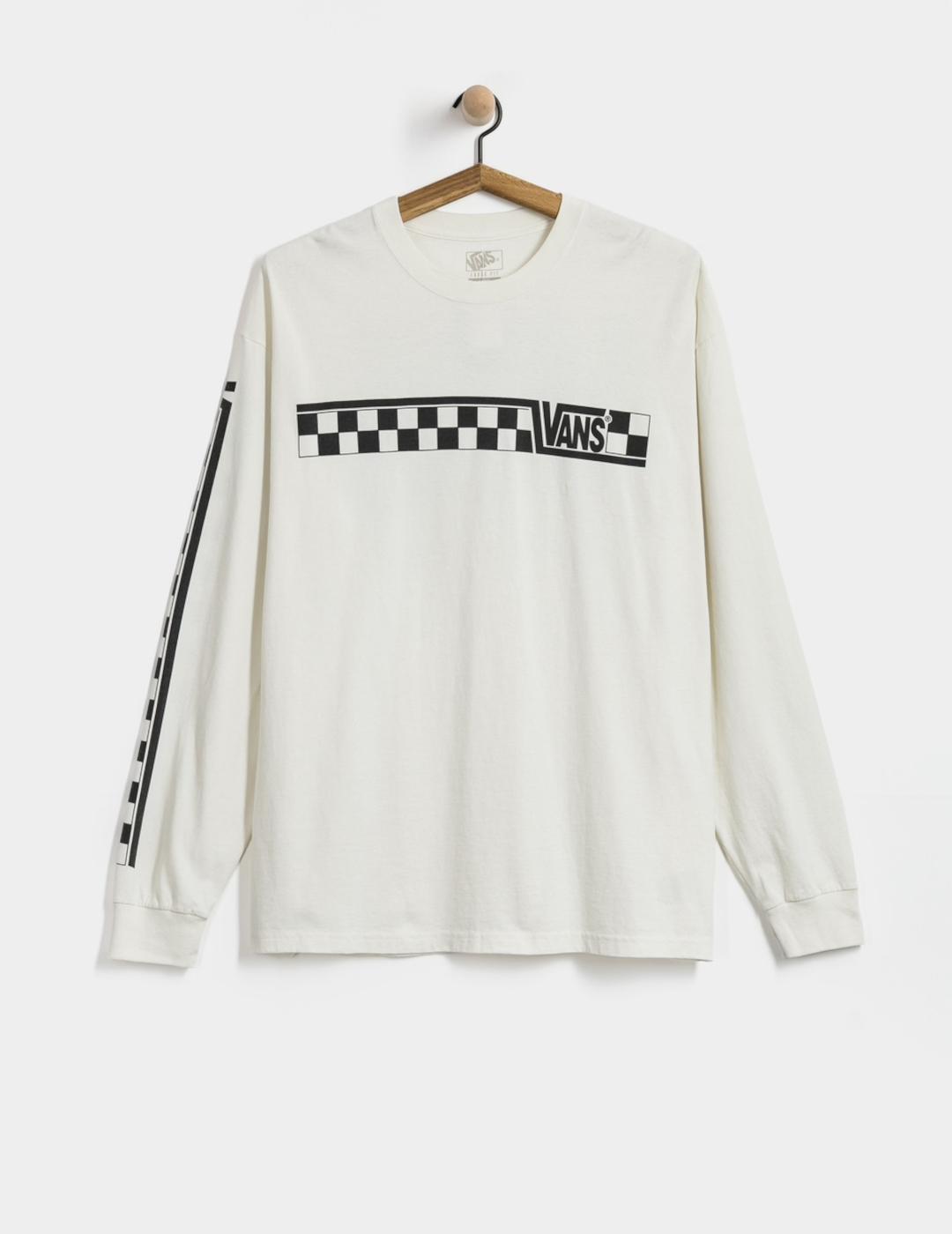 VANS CAMISETA M/L BLANCA RACING