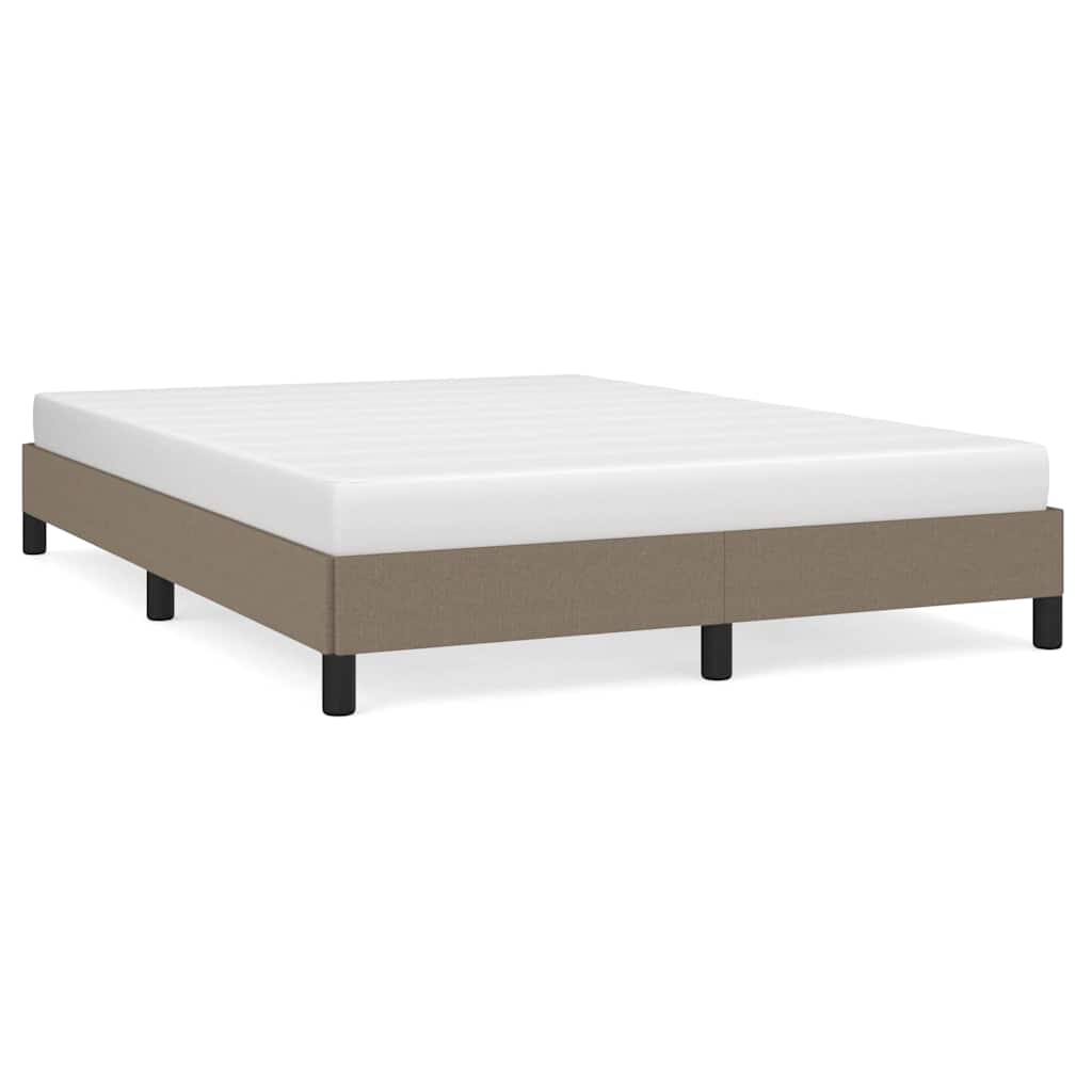 vidaXL Cama sin colchón tela 140x190 cm Multicolor