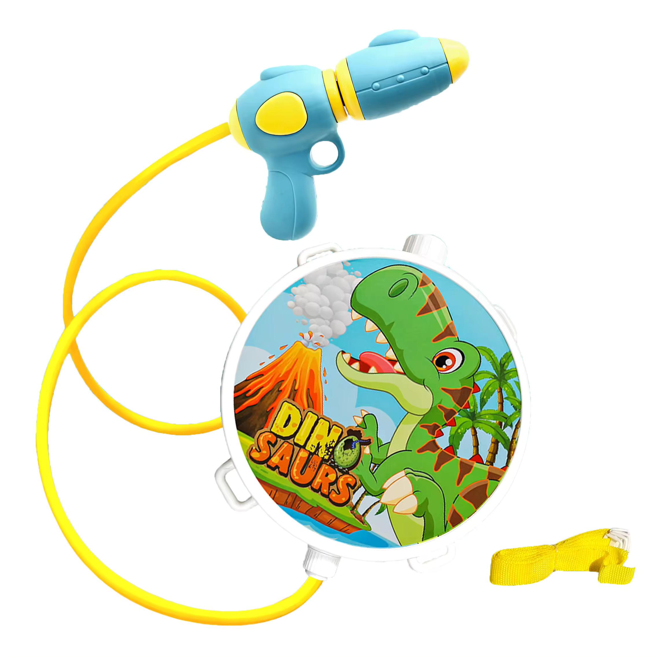 PLUSHOME Pistola De Agua 15.5X8.5CM ,Con Mochila 18.5x20cm Y Tubo de 70cm,disponible en 16 Dibujos Divertidos ,Perfecto Para Jugar En Piscina / Playa / Patio