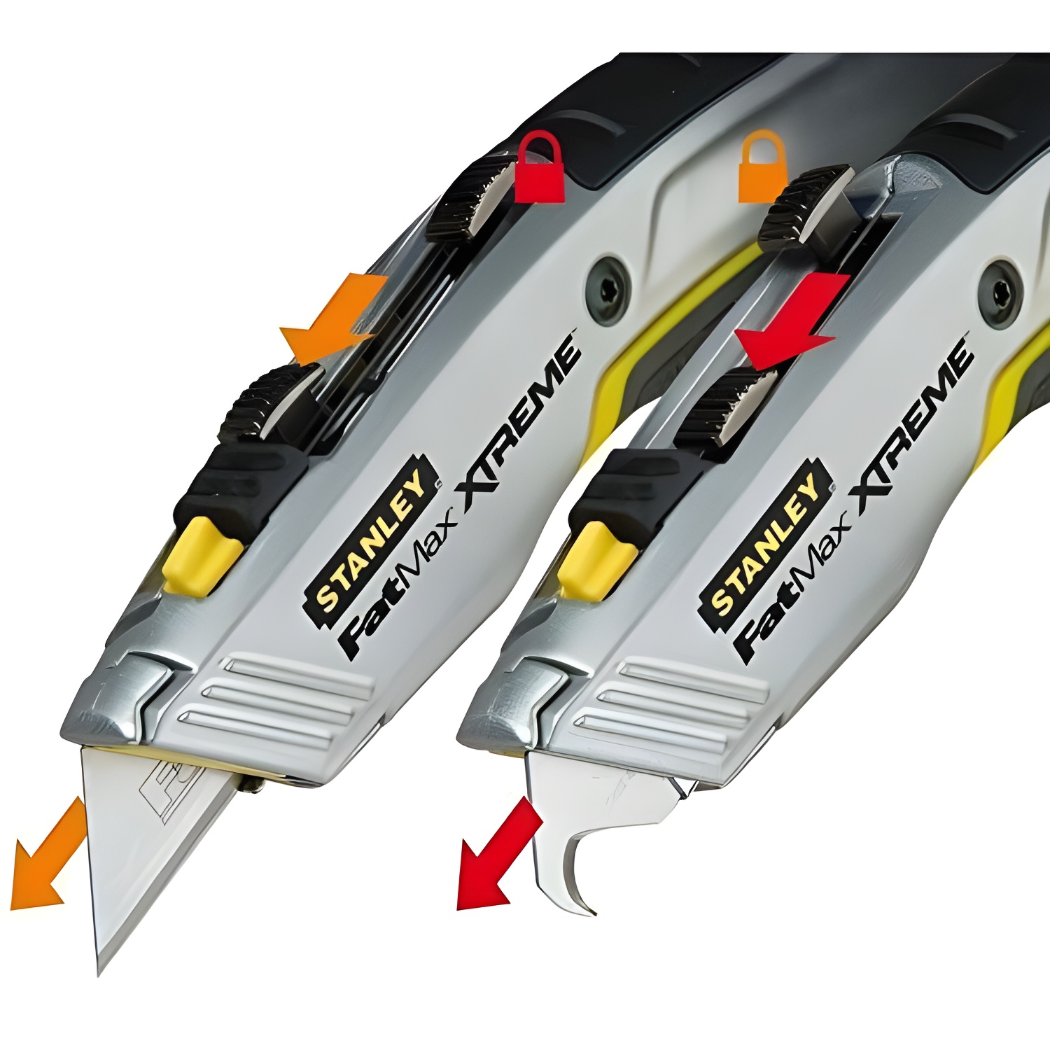 Stanley Cuchillo Retráctil 2 En 1 Con 4 Hojas Gama Fatmax