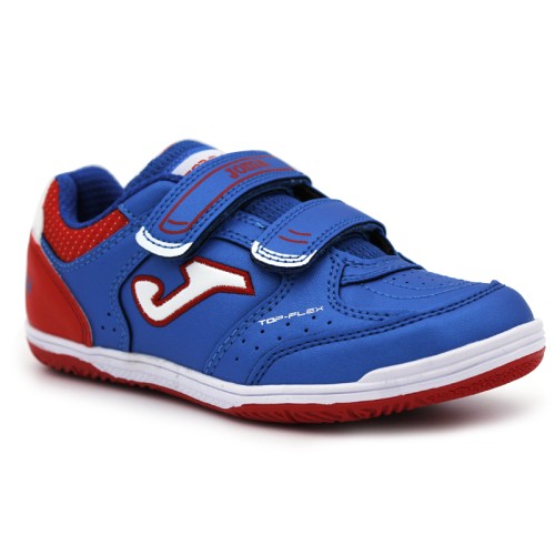 Deportivas JOMA TOP FLEX JR en marino con doble velcro.