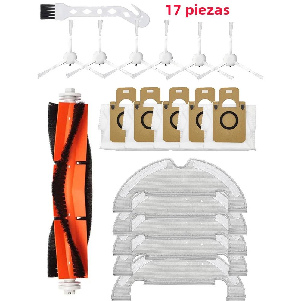 TK Accesorios Para Aspiradora Robot Dreame Bot/Z10 Pro/RLS3D/L10 Plus: Cepillo Lateral Principal Filtro Mopa Bolsa De Polvo Repuestos De Fabricación En China Material Fabric Y ABS Plástico