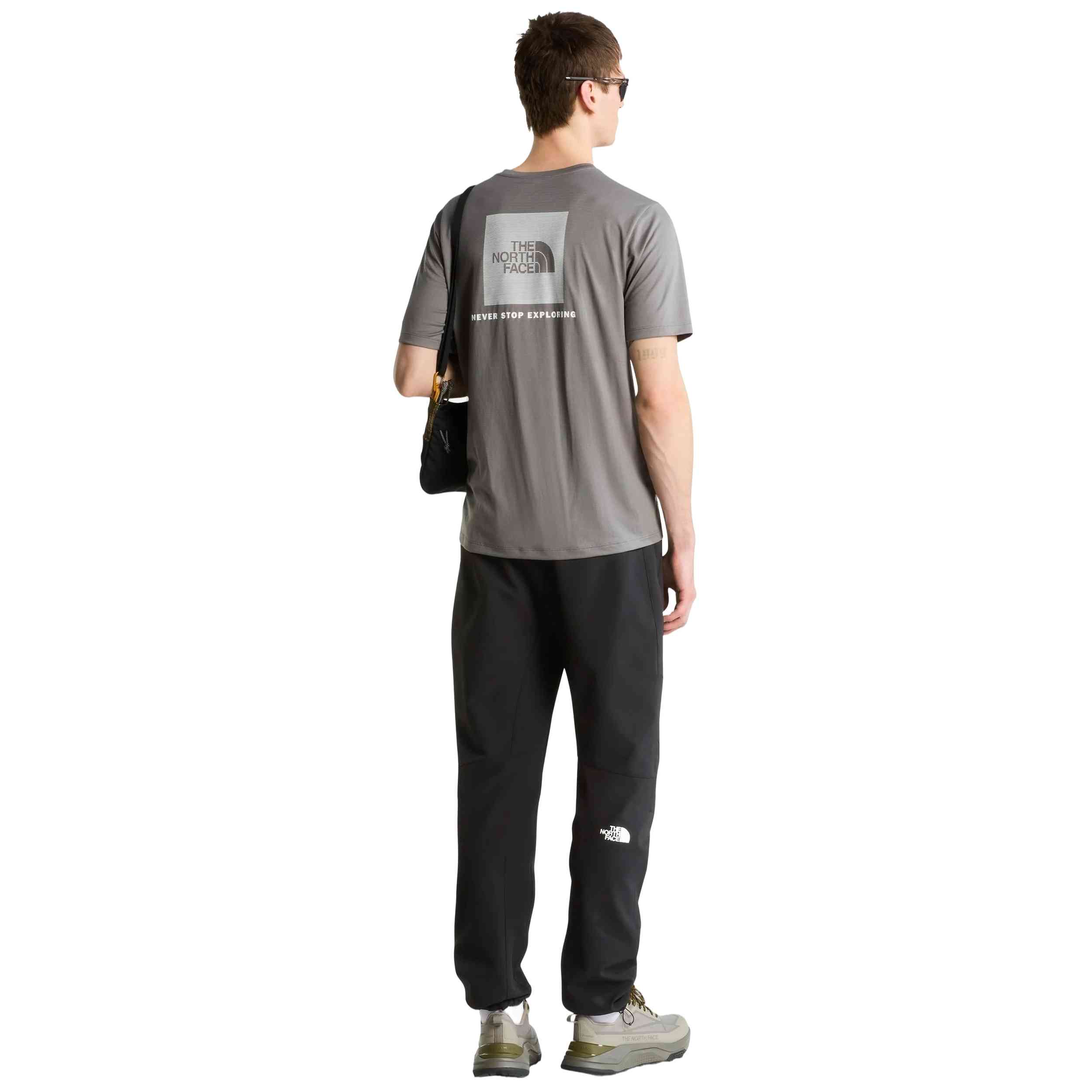 Textil The North Face modelo M 24/7 Box Nse Ss Tee en color Gris