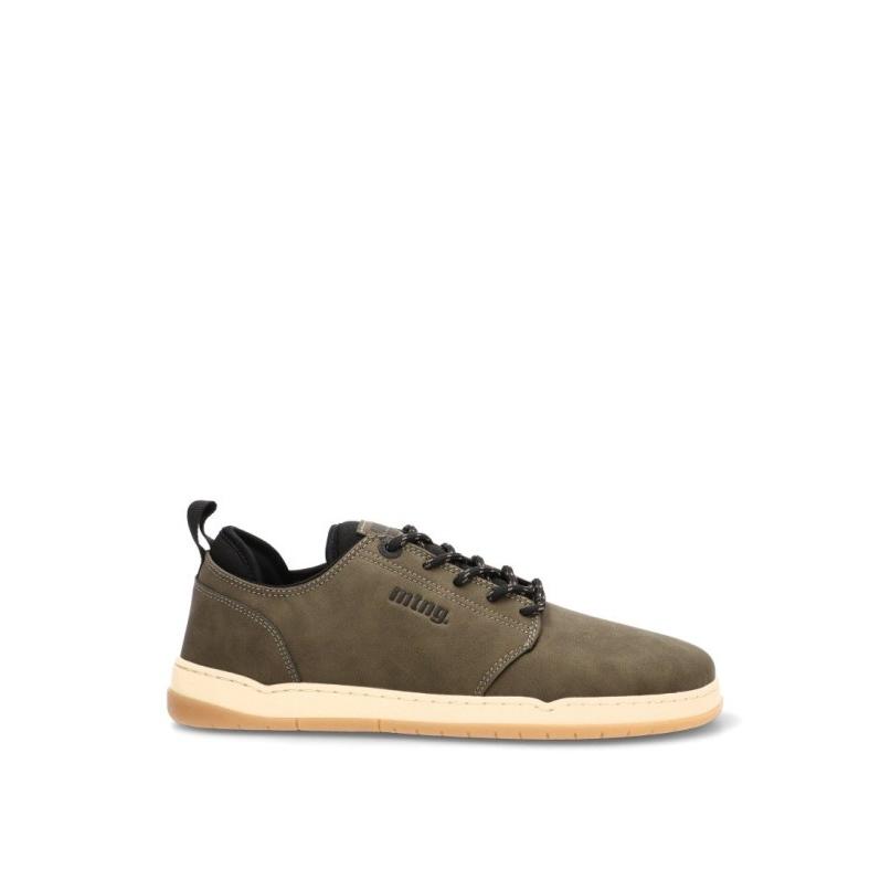 Zapatillas Respetuoso/barefoot Mustang - Hombre - Suela Plana - Modelo 84804 - Color Kakhi
