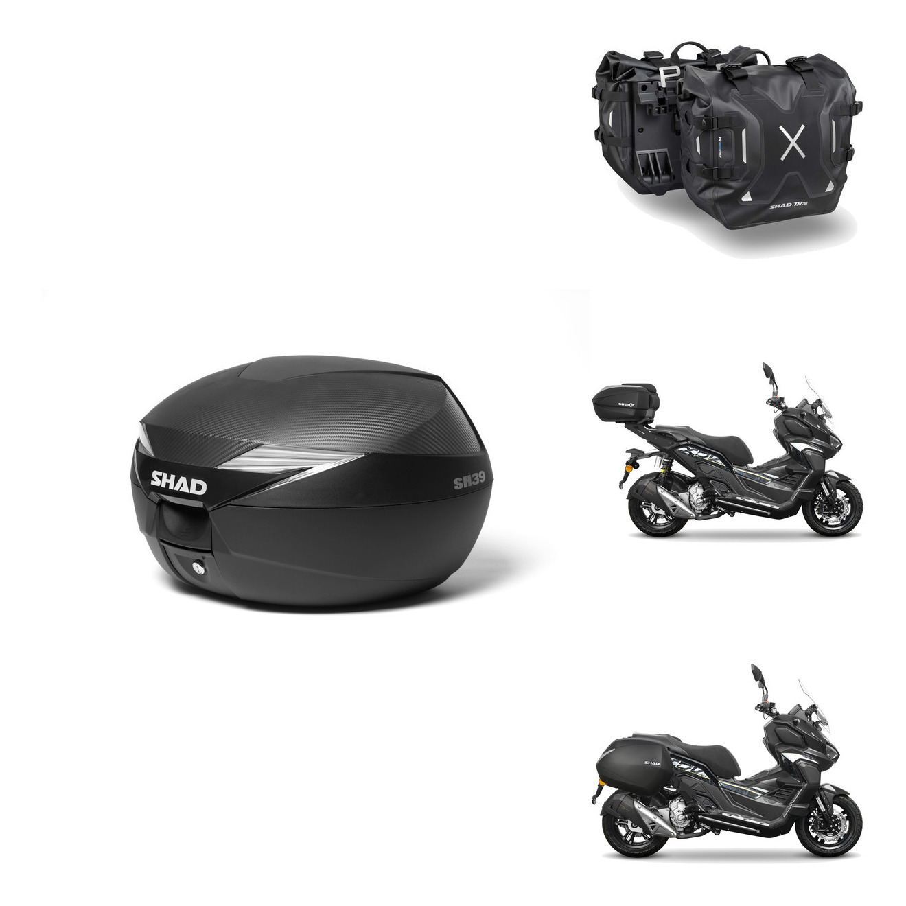 Alforjas Tr30 + Herraje 3P + Herraje Bau KIT-576936