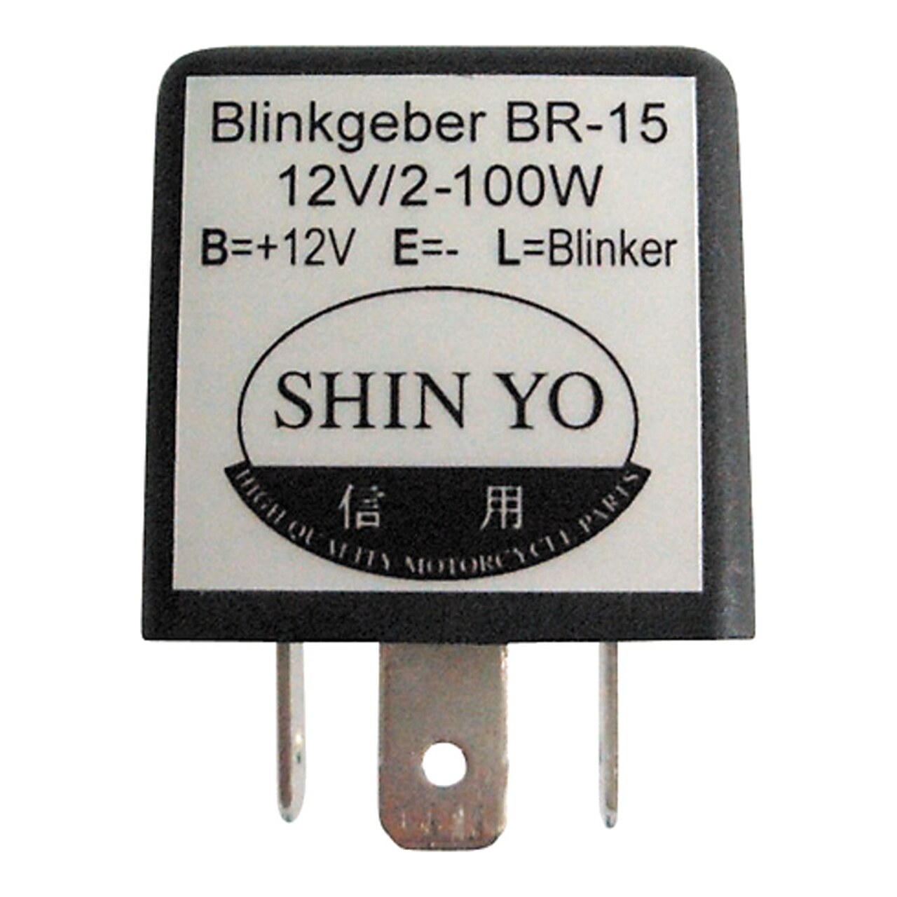 Relé Intermitente Electrónico De Tres Polos Sy-02 3-Pole 12 Vdc 1-100 Watt 3 1139390