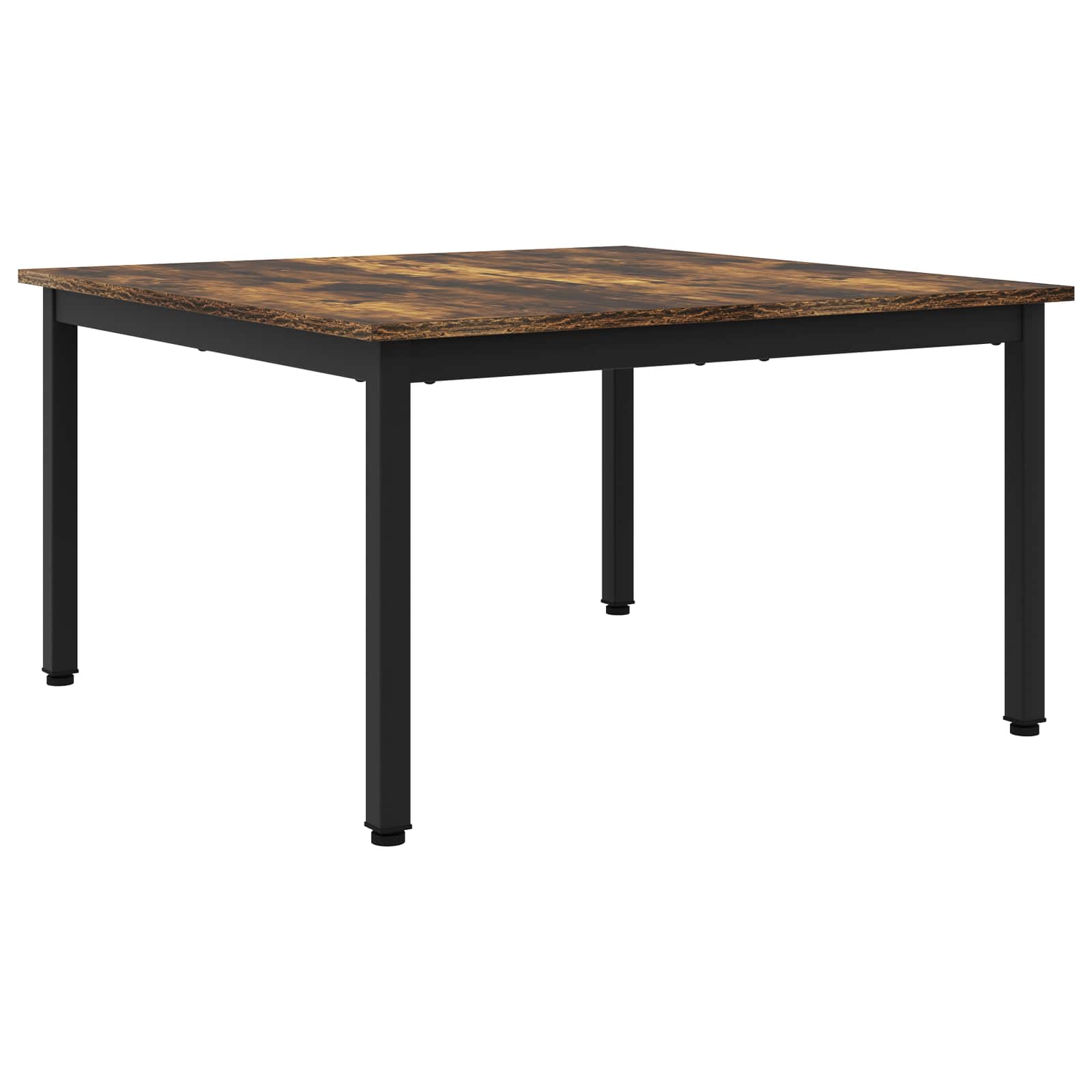 vidaXL Mesa de Café 80 x 80 x 45 cm Madera de ingeniería Multicolor