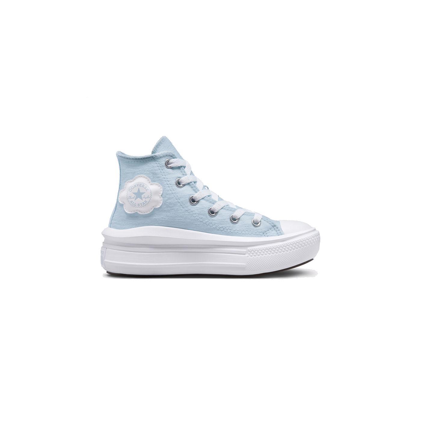 Zapatilla Niña Converse Move Hi Nube Celeste