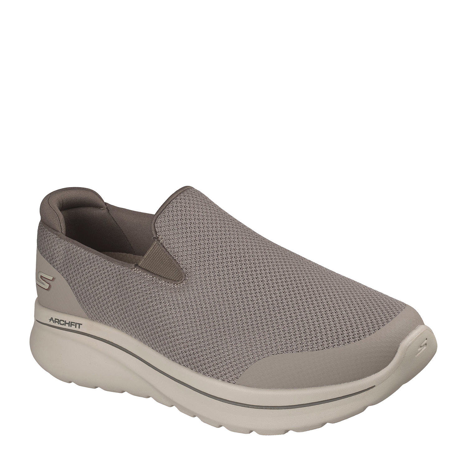 Skechers Zapatillas Go Walk Arch Fit N-Joy Taupe 217074-TPE , para Hombre