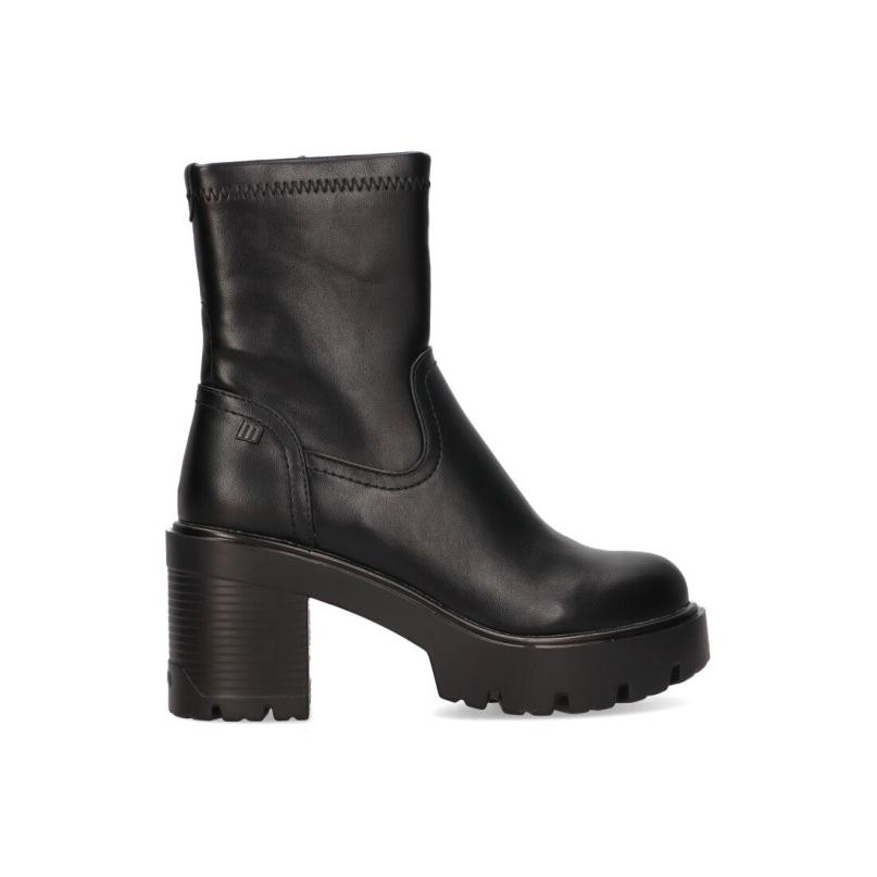 Botin Mustang - Mujer - Tacón Alto - Modelo 52889 - Color Negro
