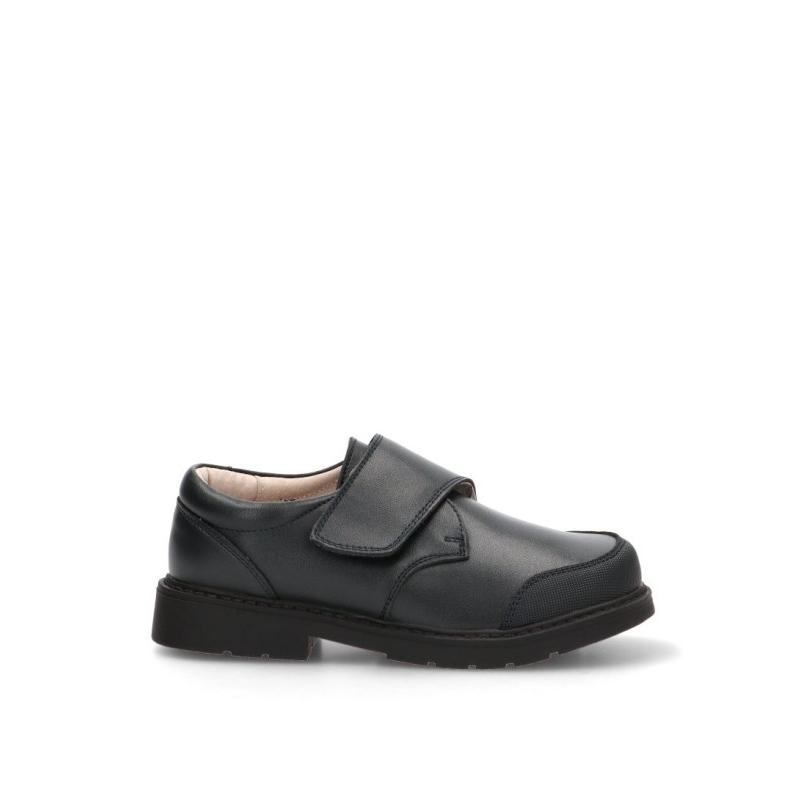 Zapato Colegial Bubble Bobble - Niño - Suela Plana - Modelo C1496 - Color Marino
