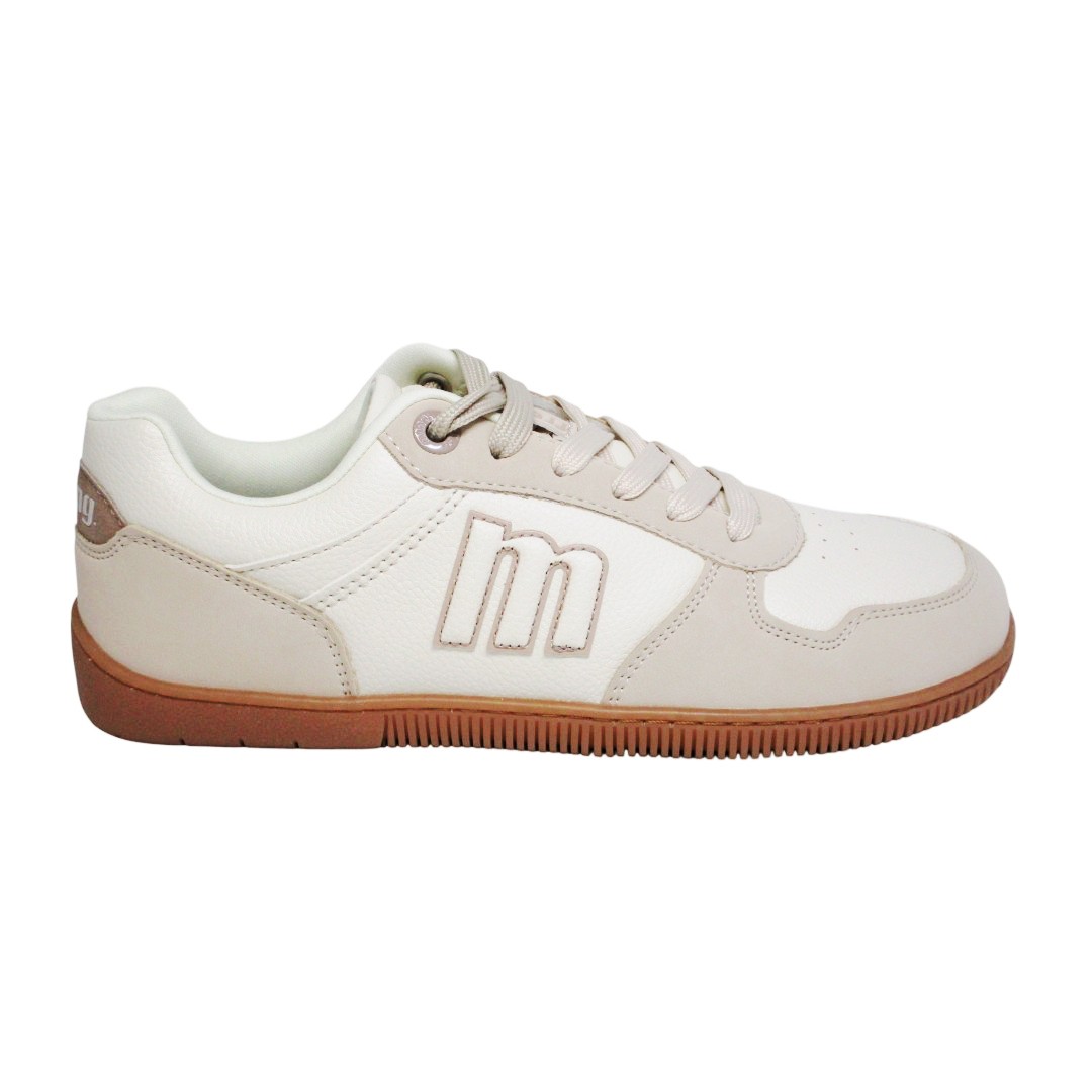 Mustang 6084. Sand. Zapatilla casual barefoot para mujer con plantilla de adaptación incluida