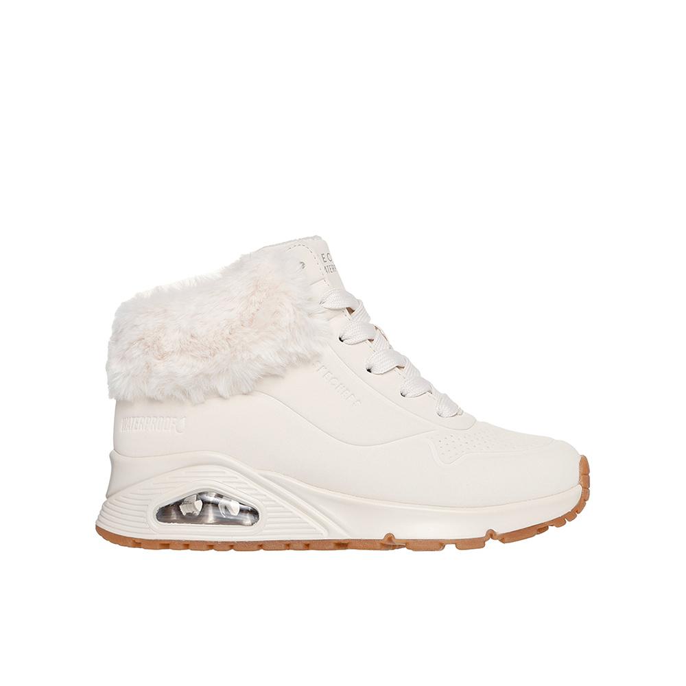Skechers Uno Gen1 - Comfurt Kicks Botines deportivos para mujer con pelo blancos en sintético 85653