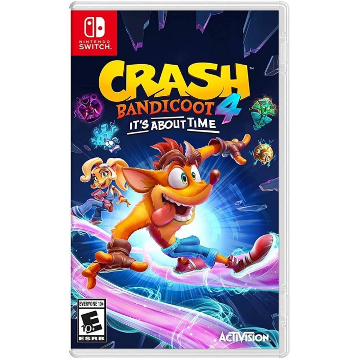 Juego Crash Bandicoot 4 It´s About Time para Nintendo Switch PAL EU - Nuevo Original Precintado