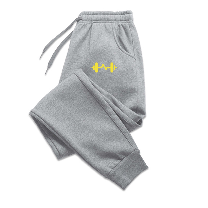 TK Pantalones Casuales Para Hombre Con Cierre De Cordón Estampados De Otoño E Invierno De Poliéster Pantalones De Deporte Para Correr Y Salir