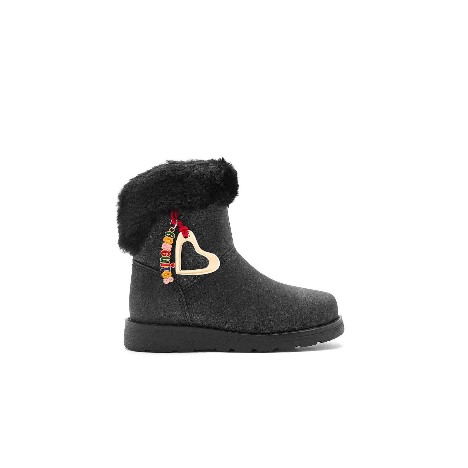 Conguitos - Botas de niña con forro interior detalle charm corazón para Niña