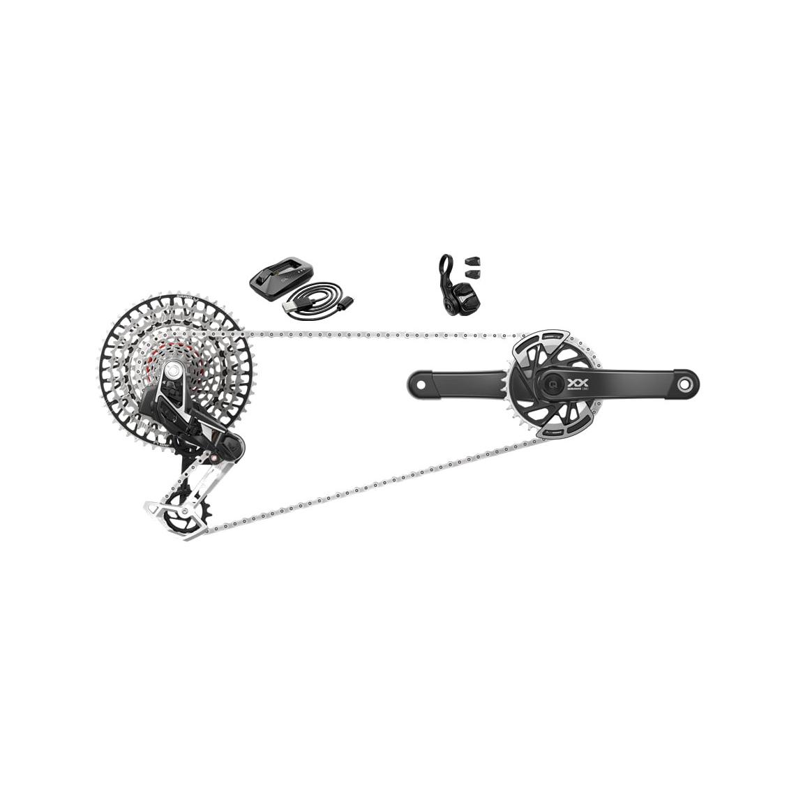Grupo Con Potenciometro Y Eje Q174 Cl55 Dub Eagle Axs Xx T-Type Mtb Wide 00.7918.167.005