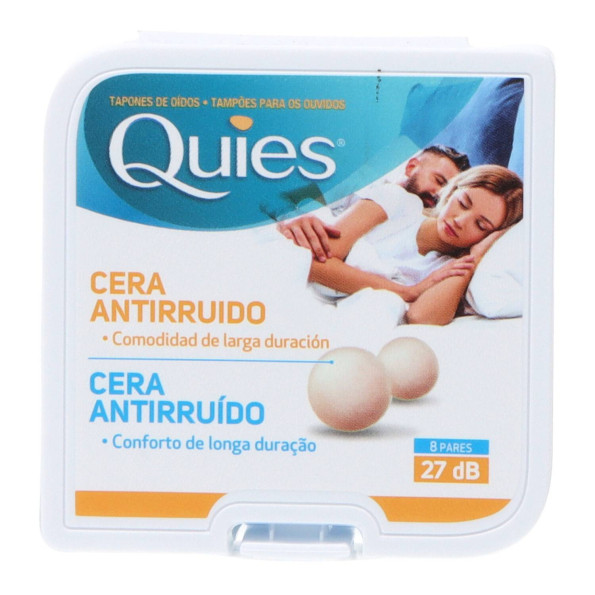 Quies Tapones Para Oidos Cera Natural 16 Uds