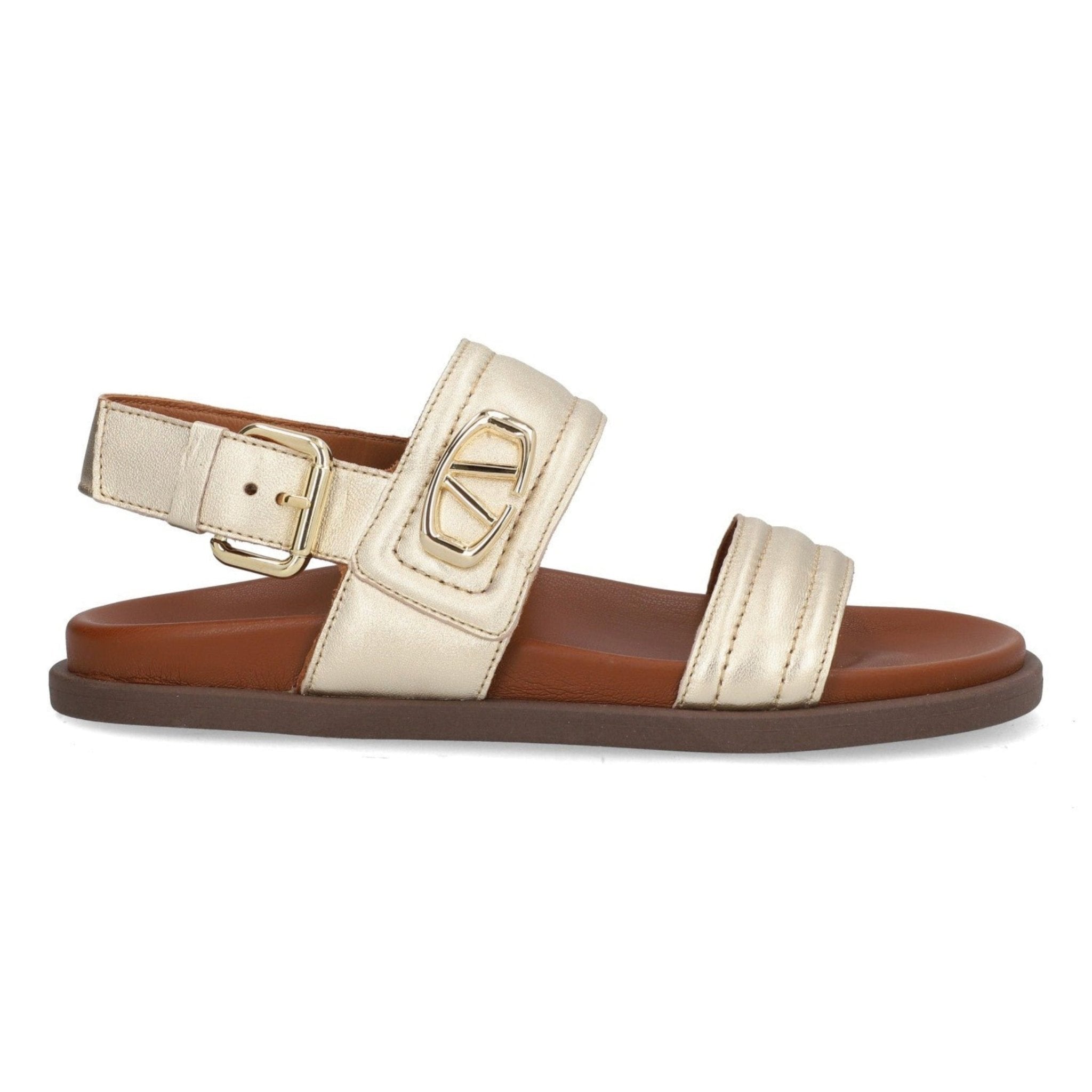 Alpe mujer sandalias Isabela platino 54466143