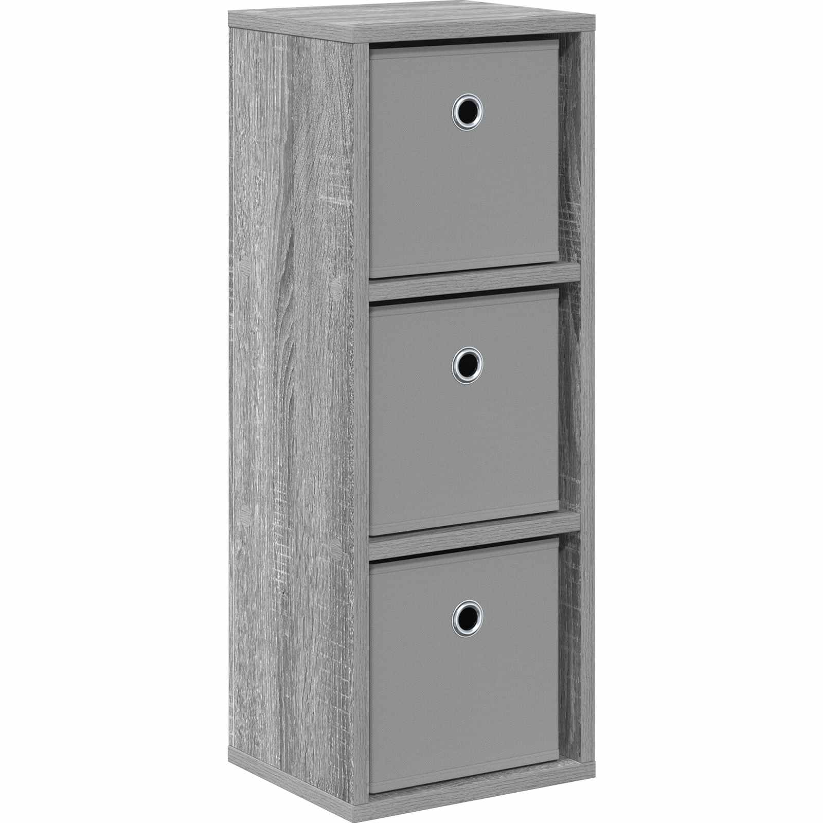 vidaXL Aparador con cajón 25,5 x 22 x 69,5 cm Multicolor