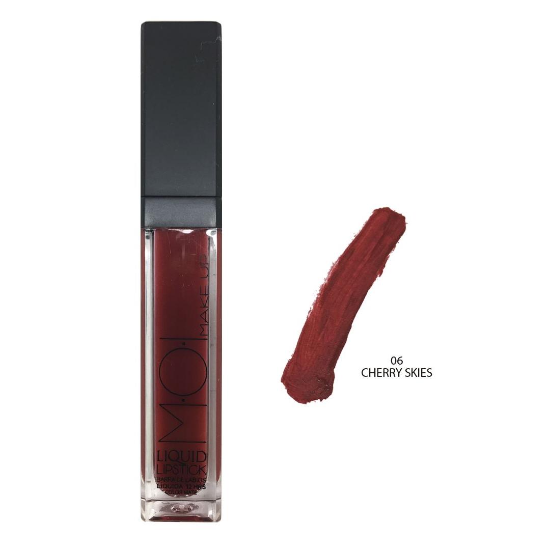 Barra de labios LIQUID LIPSTICK larga duración 12hs. MATE 6ml.