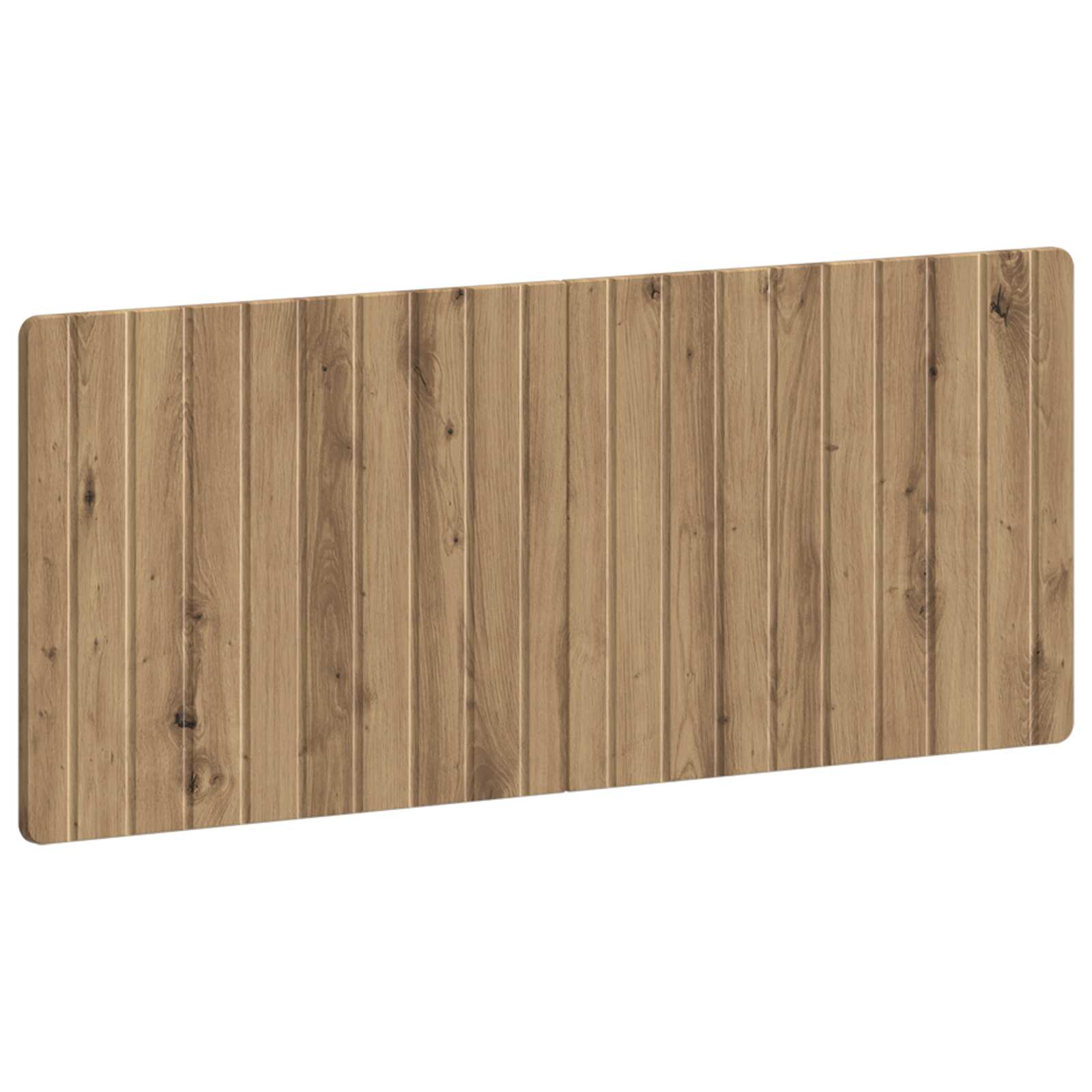 vidaXL Cabecero montada en la pared ZWOLLE Madera de ingeniería 120 x 3 x 50 cm Multicolor