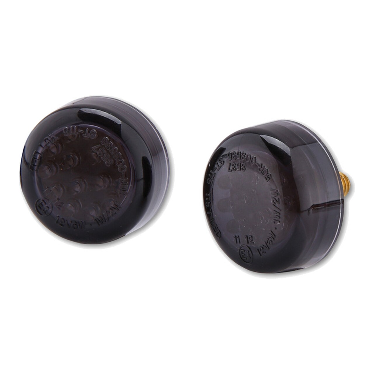 Intermitente Led Con Cristal Ahumado Y Homologación E Micro Disc E Par 1139372