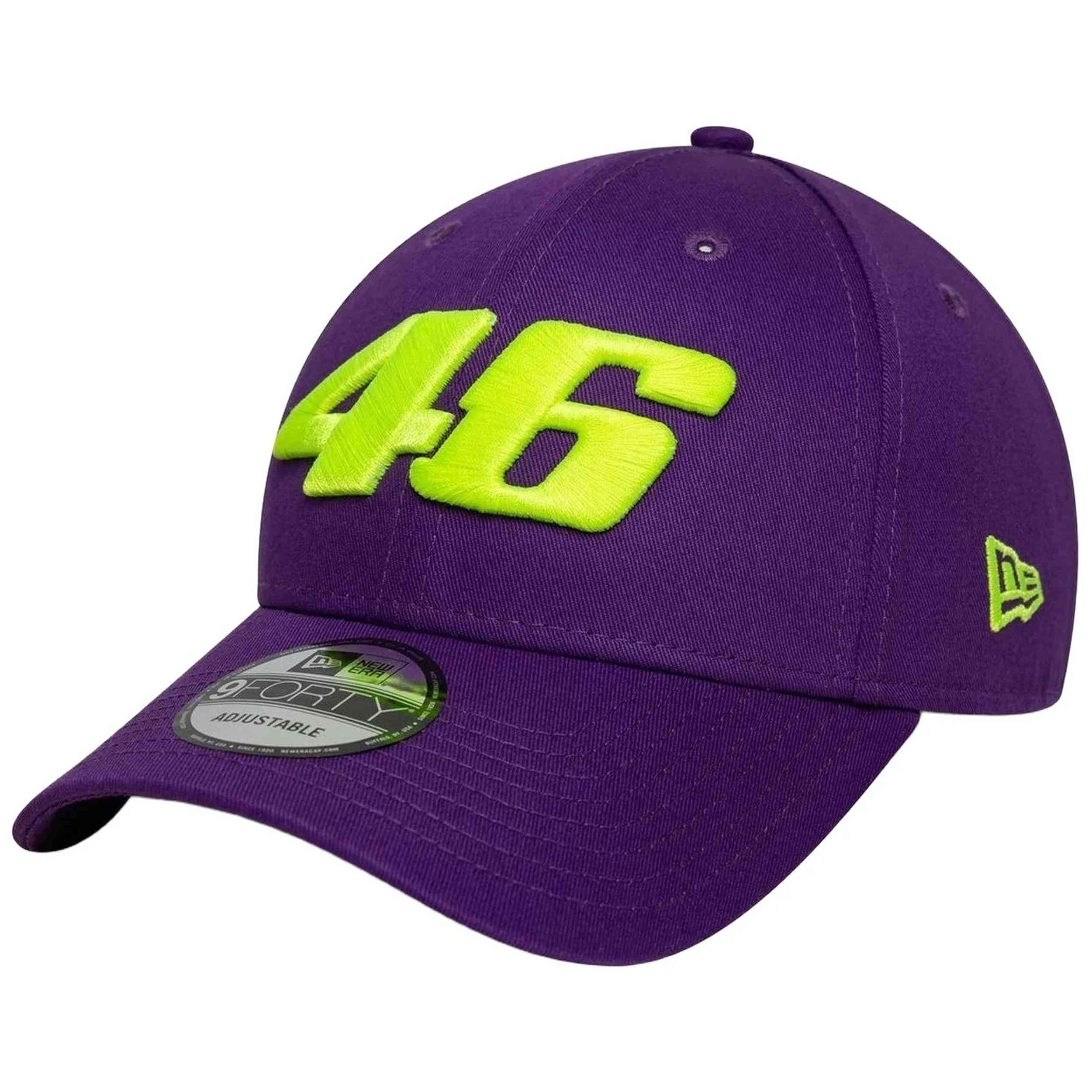 Gorra New Era modelo Valentino Rossi VR46 9FORTY M-Crown para Hombre en color MED PURPLE